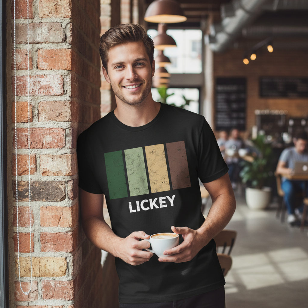 Lickey - T-Shirt - Colour Block Design