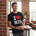 B25 - T-Shirt - I Heart B25 Design - Yardley | Hay Mills