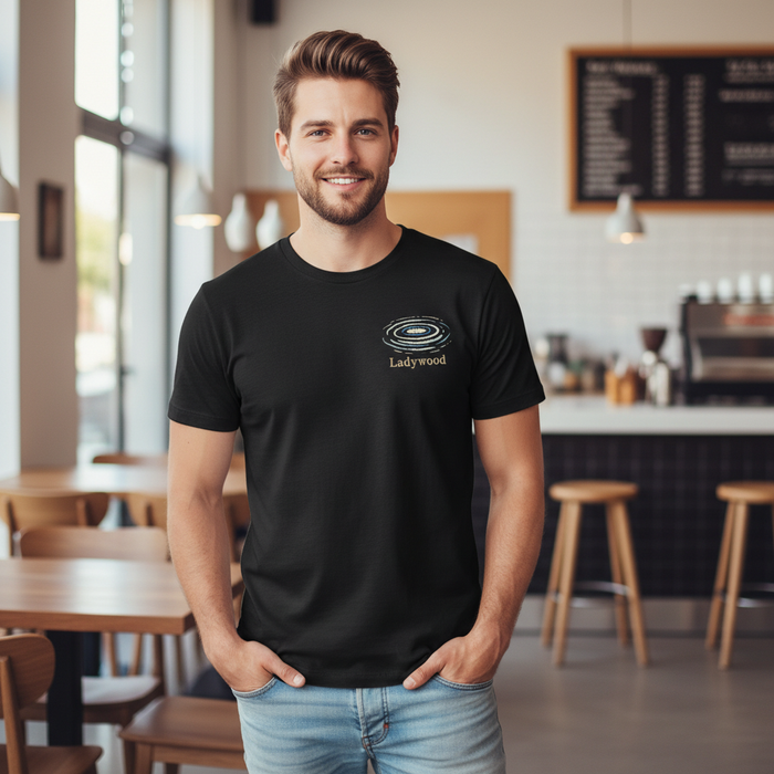 Ladywood - T-Shirt - Minimal Cool Design - Water Ripples