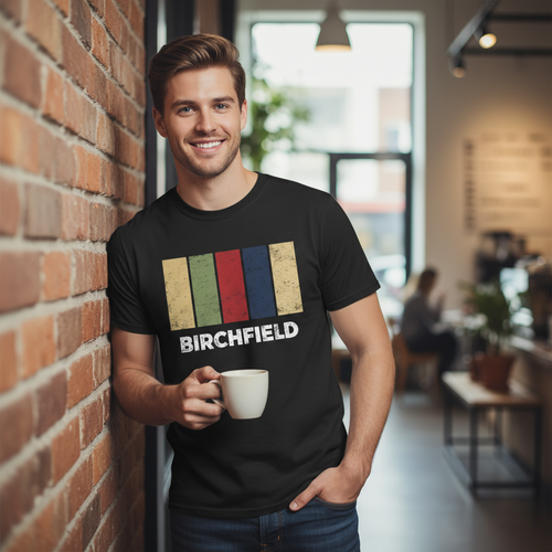 Birchfield - T-Shirt - Colour Block Design