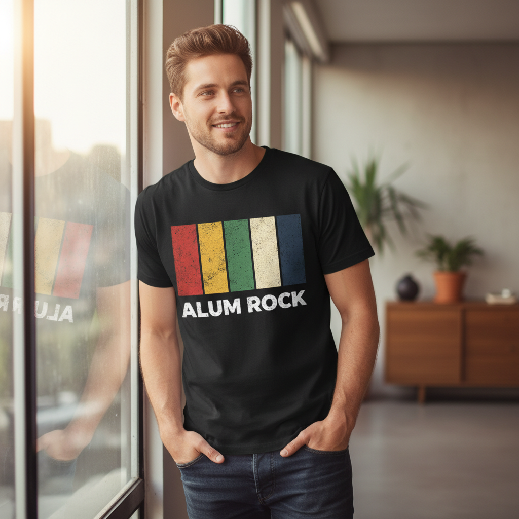 Alum Rock - T-Shirt - Colour Block Design