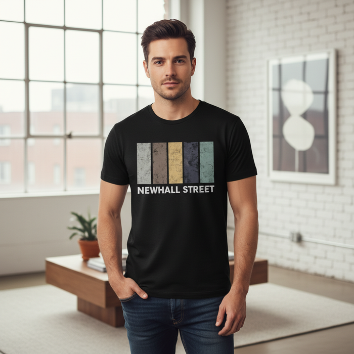 Newhall Street - T-Shirt - Colour Block Design