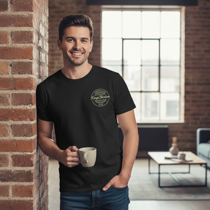Kings Norton - T-Shirt - B38 Vintage Stamp Design