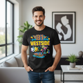 Westside - T-Shirt - Playful Neon Vibe Design