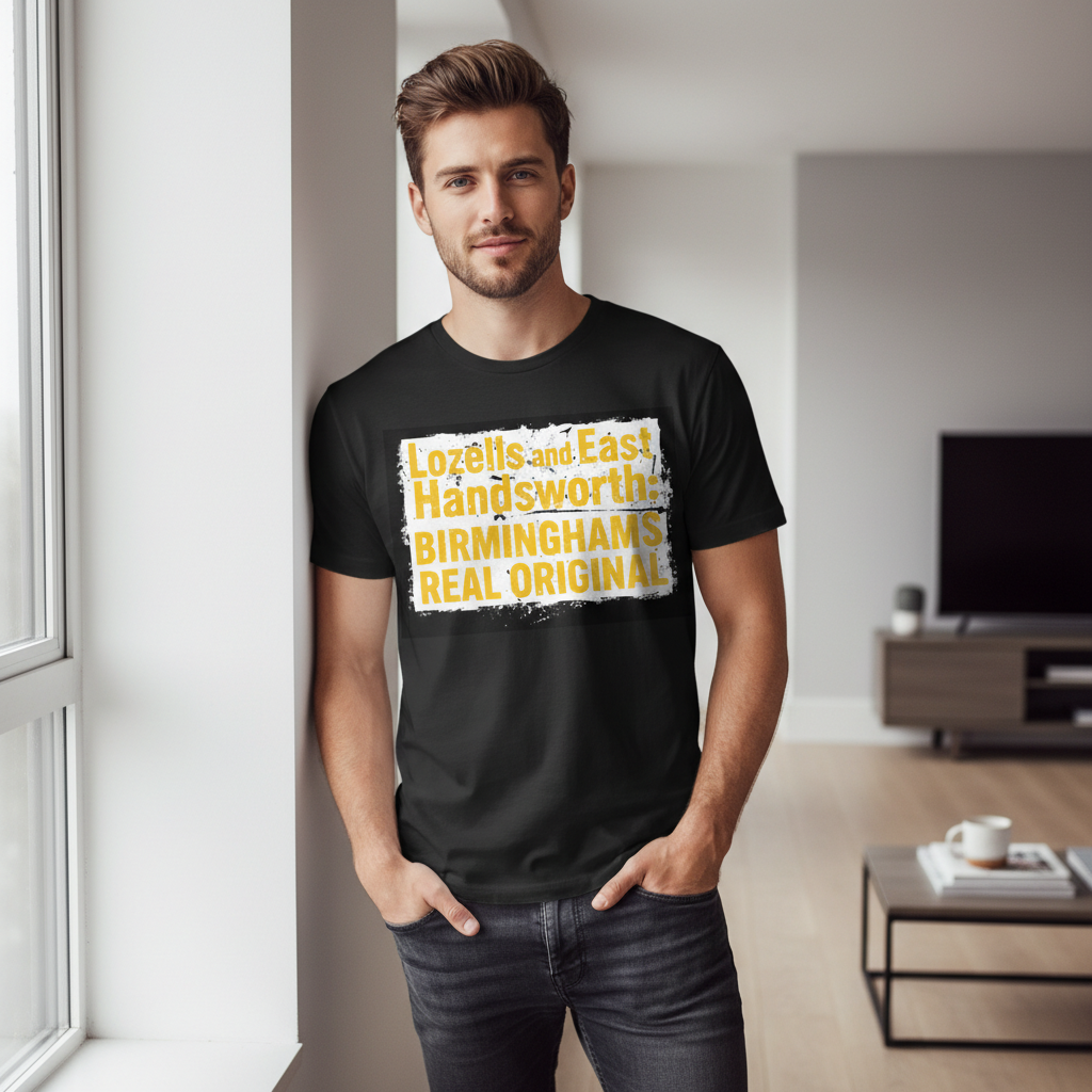 Lozells and East Handsworth B19 - T-Shirt - Urban Heritage Design
