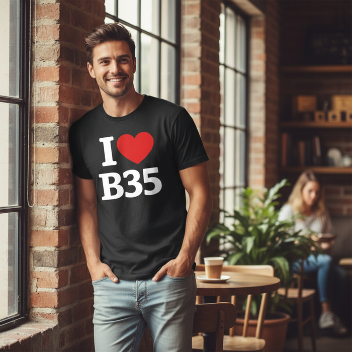 Castle Vale - T-Shirt - I Heart B35 Design