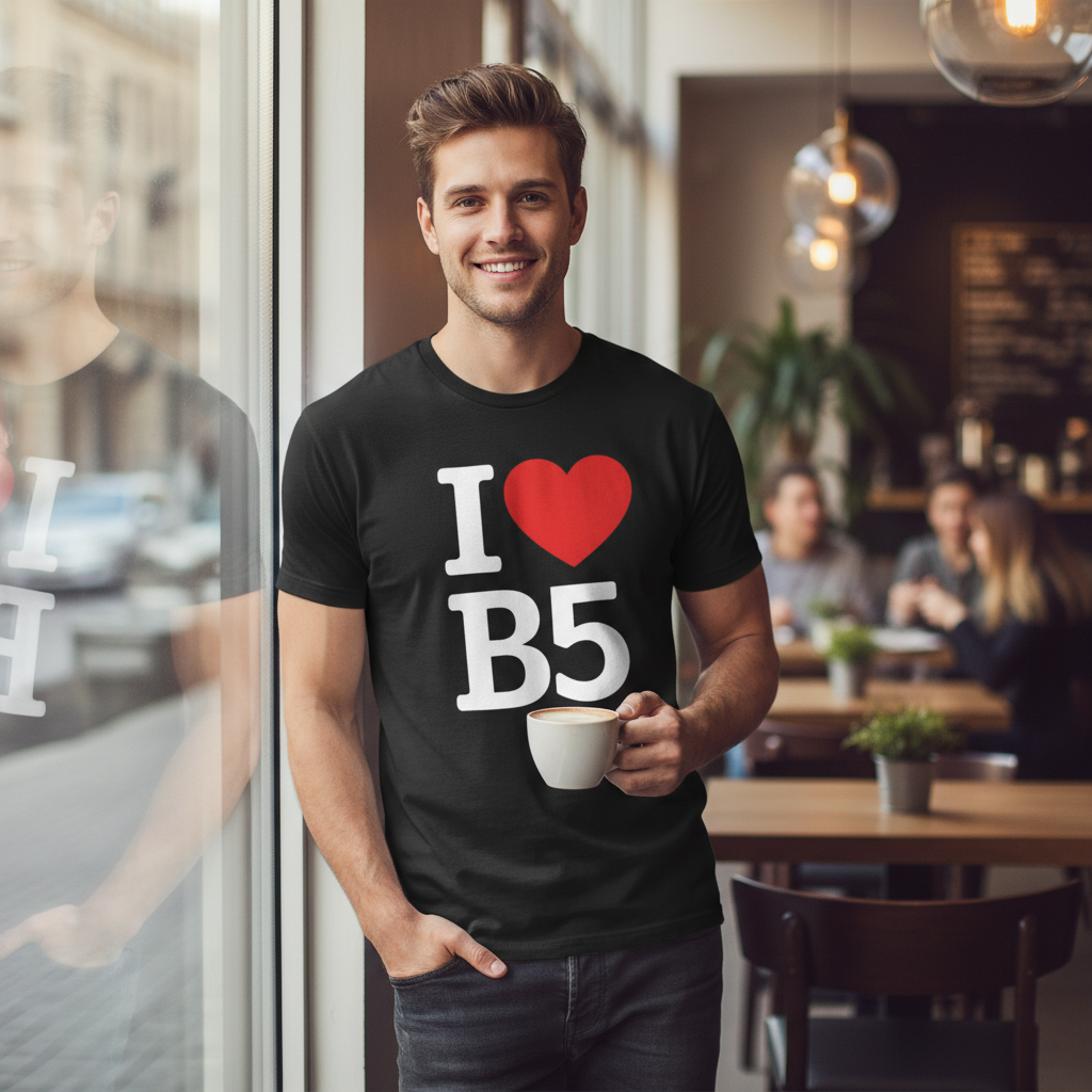 Digbeth - T-Shirt - I heart B5 Design