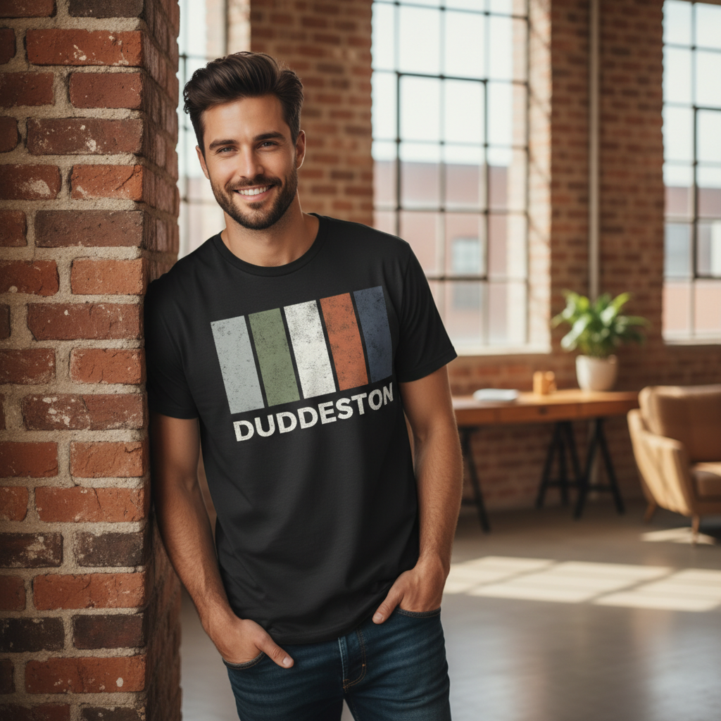 Duddeston - T-Shirt - Colour Block Design