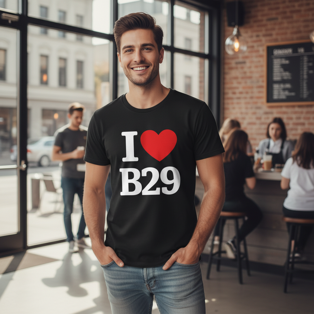 Selly Oak - T-Shirt - I heart B29 Design