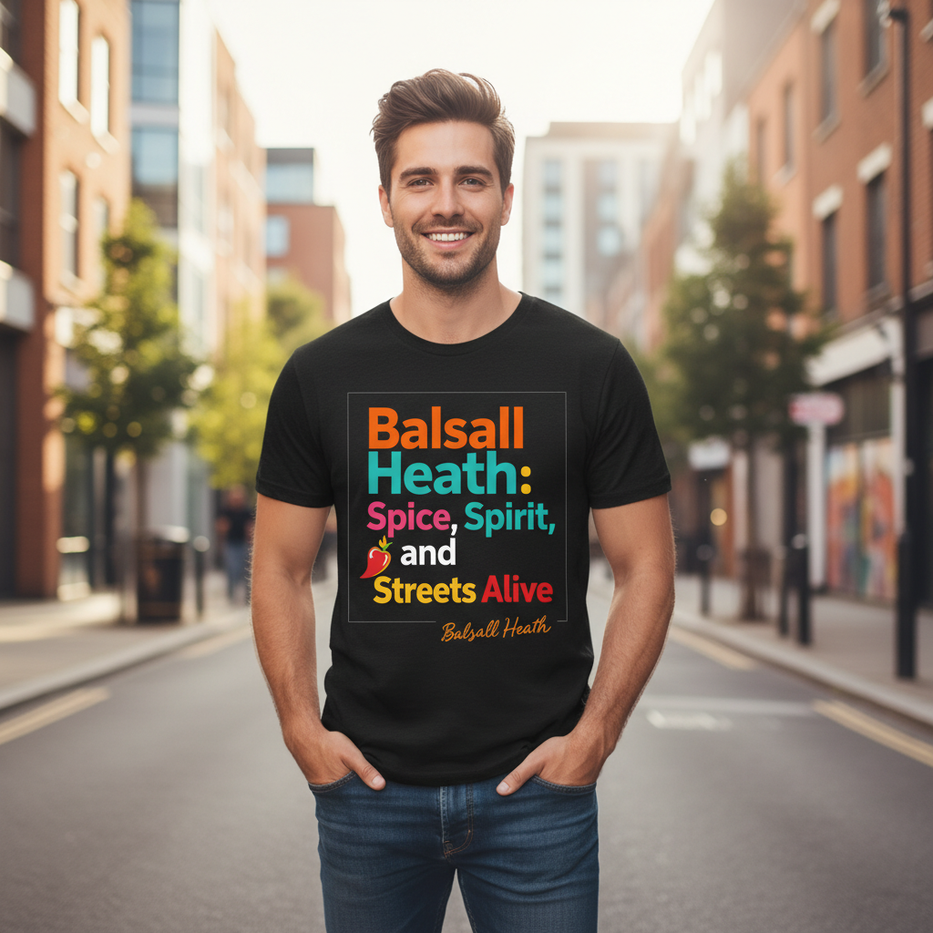 Balsall Heath - T-Shirt - Say it…Balsall Heath Design