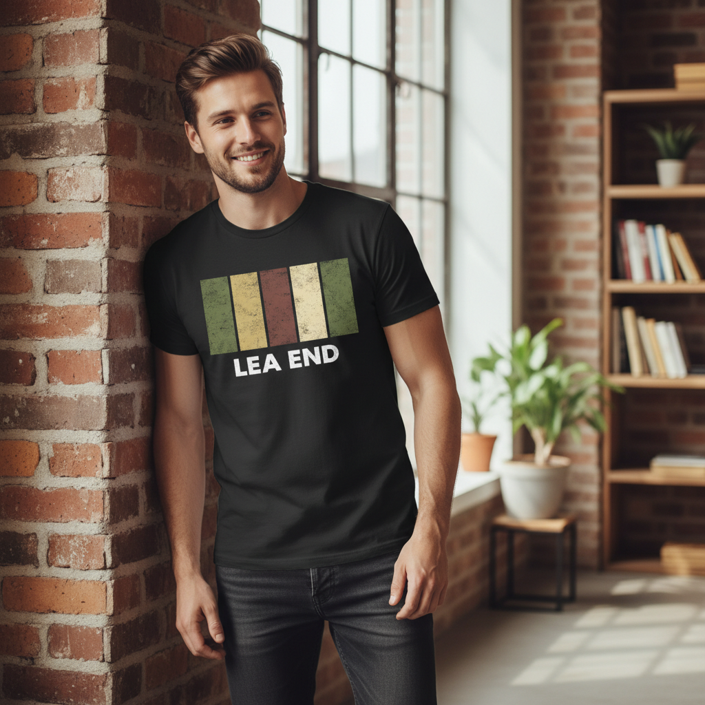 Lea End - T-Shirt - Colour Block Design