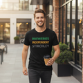 Stirchley - T-Shirt - Minimal Type Stack Design