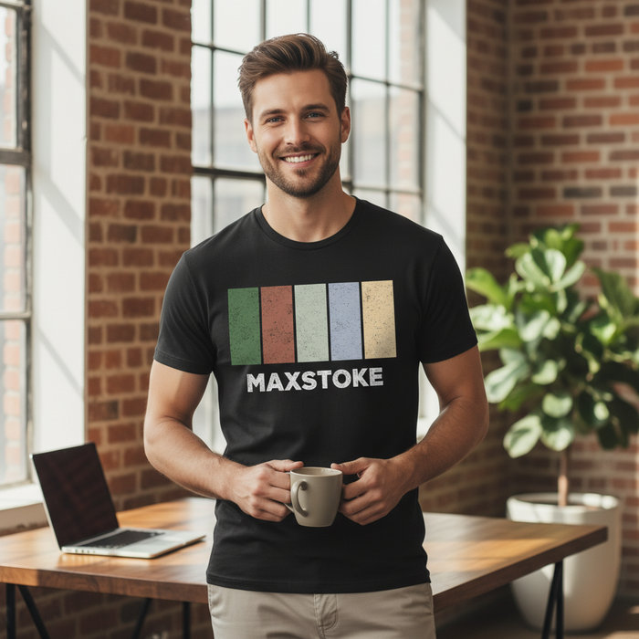 Maxstoke - T-Shirt - Colour Block Design