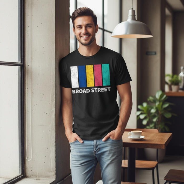 Broad Street - T-Shirt - Colour Block Design
