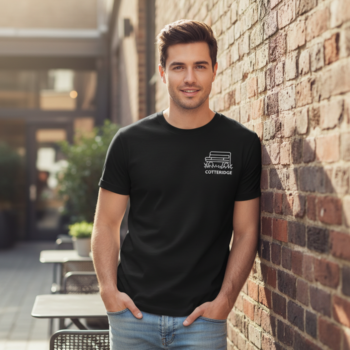 Cotteridge - T-Shirt - Minimal Line Icon Design - Park Bench