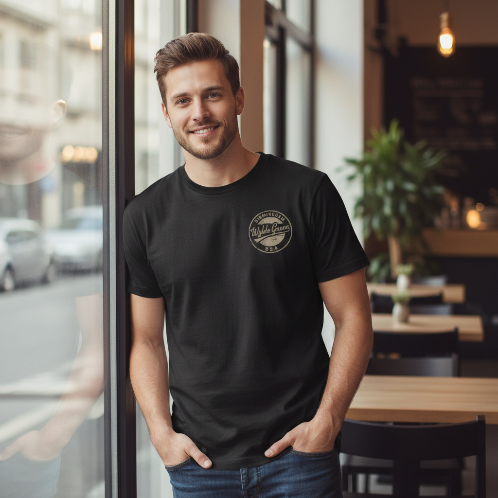 Wylde Green - T-Shirt - B24 Vintage Stamp Design