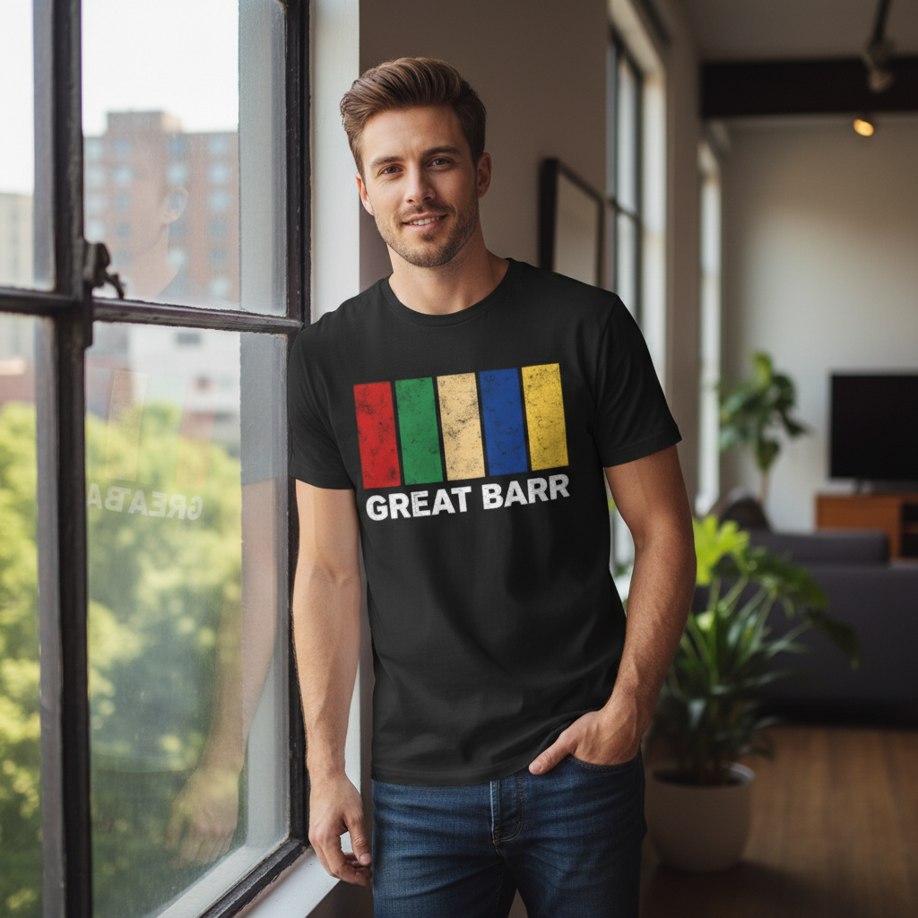 Great Barr - T-Shirt - Colour Block Design
