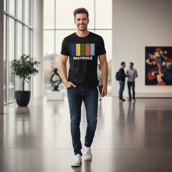 Maypole - T-Shirt - Colour Block Design