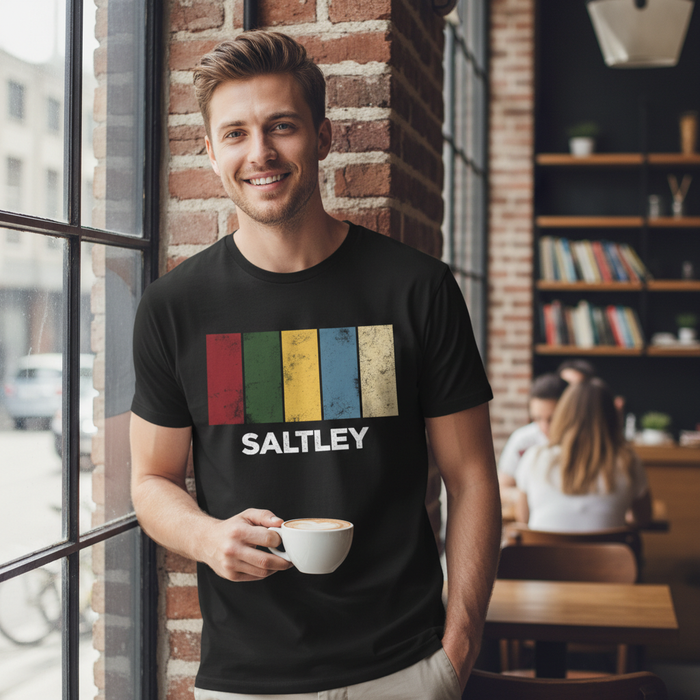 Saltley - T-Shirt - Colour Block Design