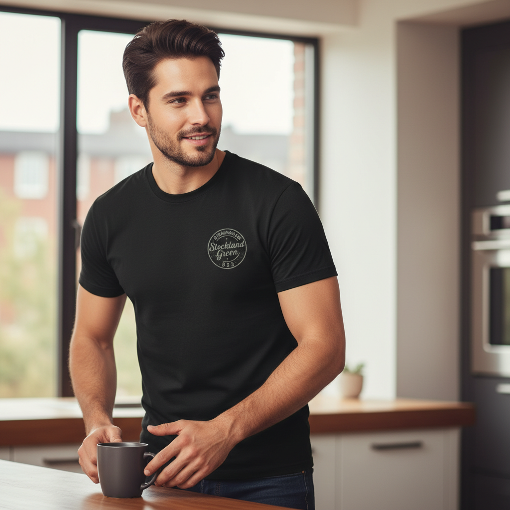 Stockland Green - T-Shirt - B23 Vintage Stamp Design