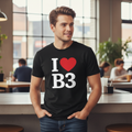 B3 - T-Shirt - I Heart B3 Design - Birmingham City Centre | Newhall Street