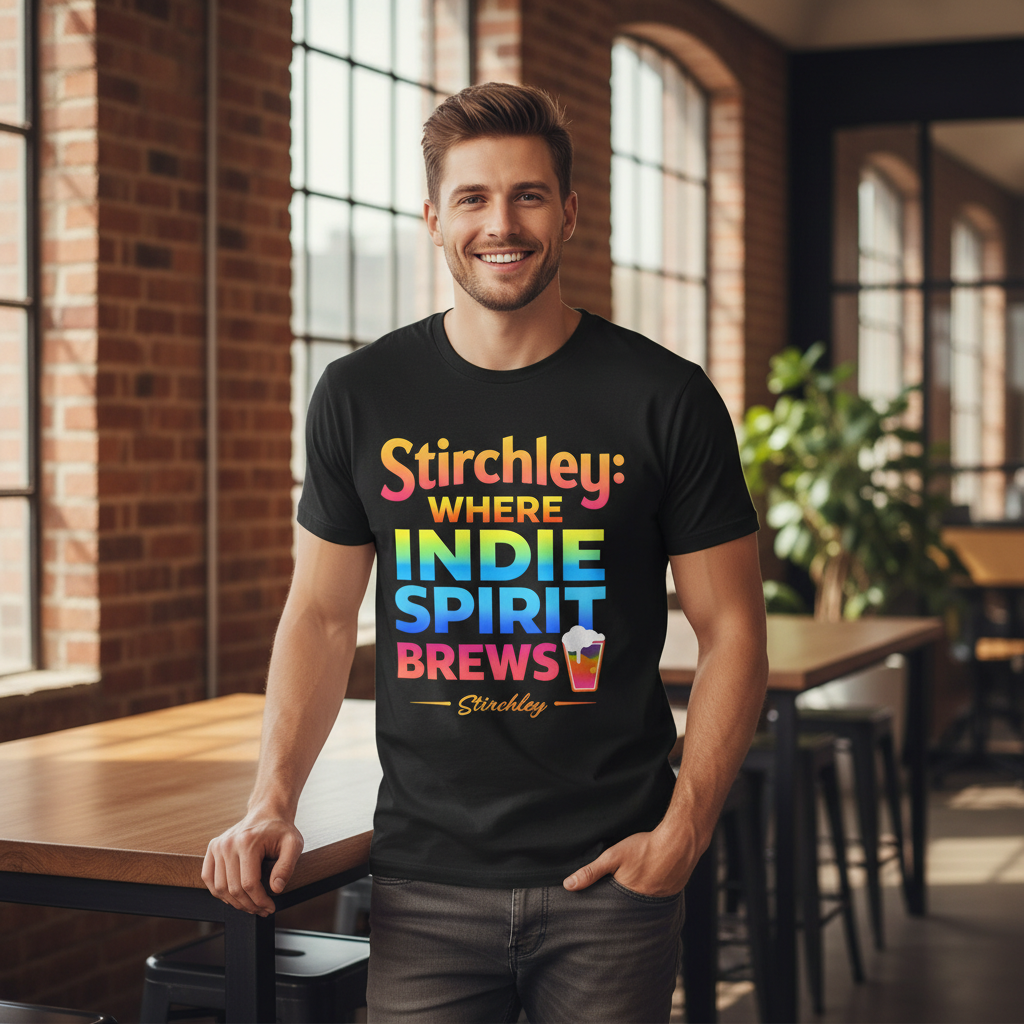 Stirchley - T-Shirt - Loud Local Love Design
