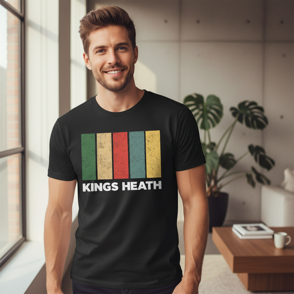 Kings Heath - T-Shirt - Colour Block Design