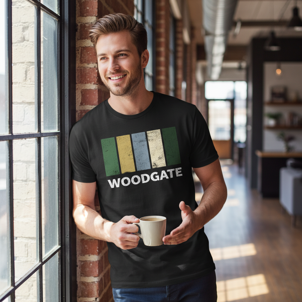 Woodgate - T-Shirt - Colour Block Design