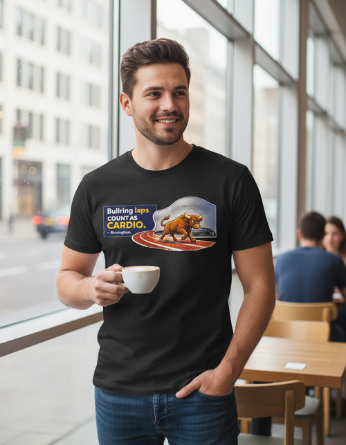 Birmingham - T-Shirt - Humurous Bullring Step Count Design