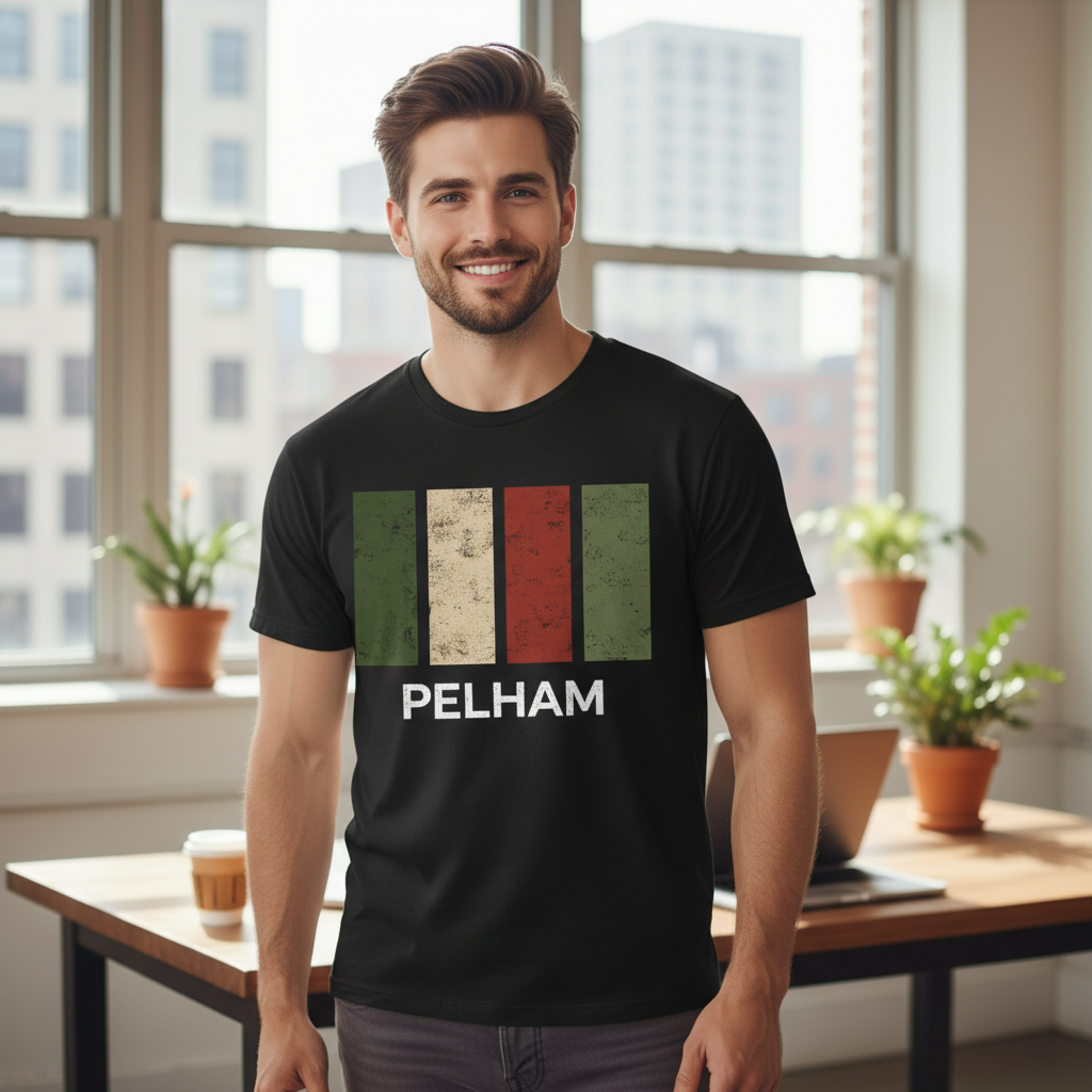 Pelham - T-Shirt - Colour Block Design