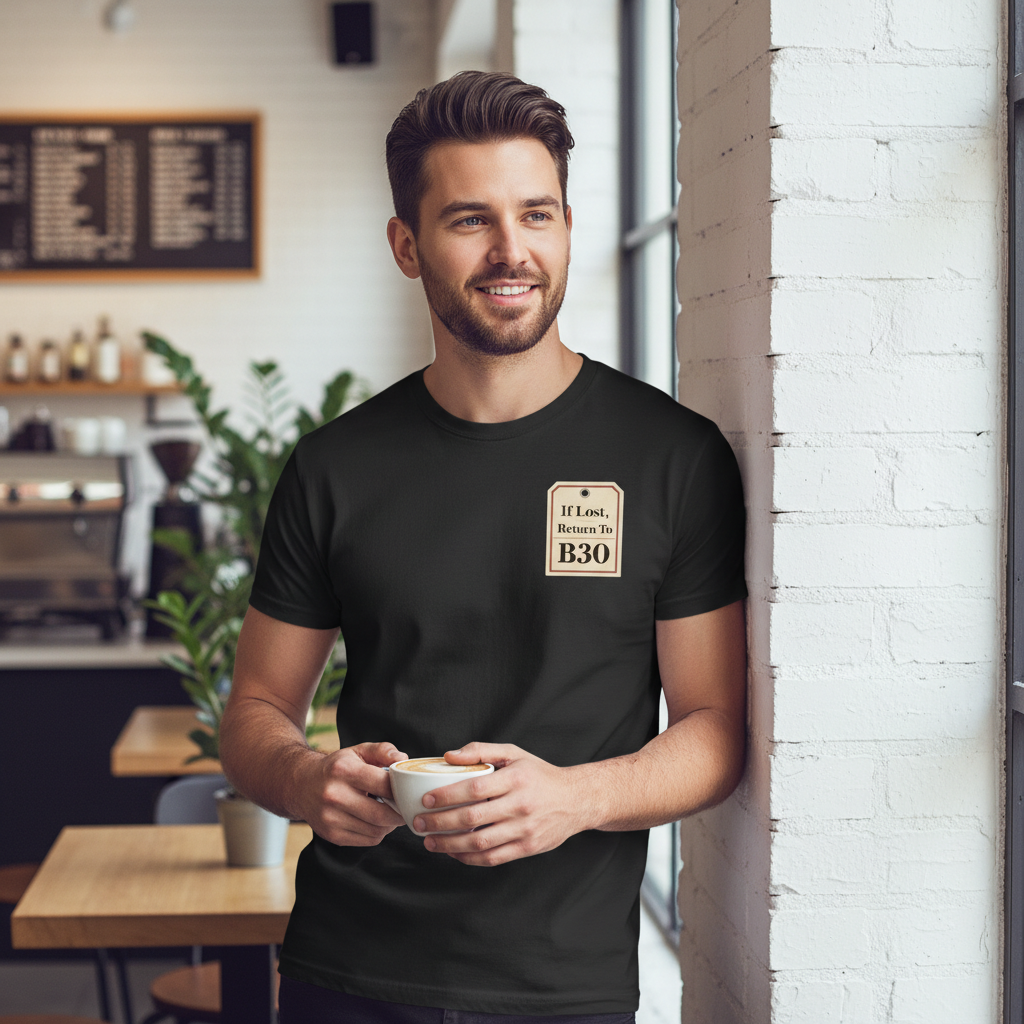 Stirchley - T-Shirt - If lost, return to B30 Design
