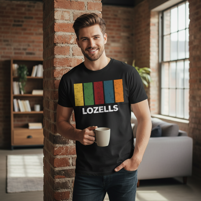 Lozells - T-Shirt - Colour Block Design