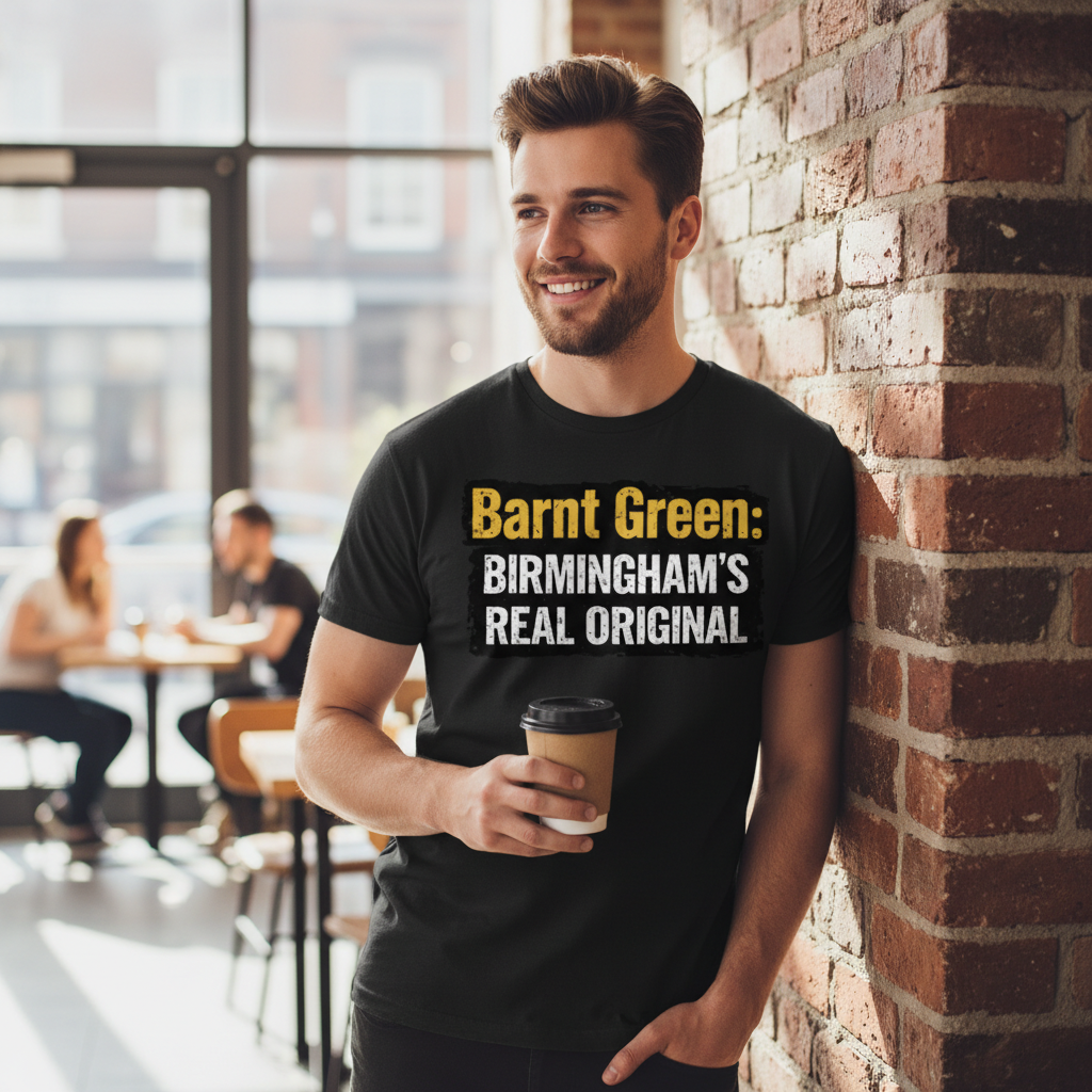 Barnt Green - T-Shirt - Urban Heritage Design