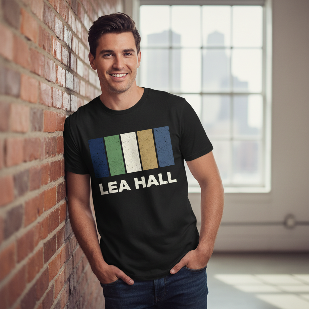 Lea Hall - T-Shirt - Colour Block Design