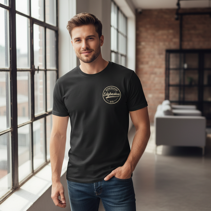 Edgbaston - T-Shirt - B15 Vintage Stamp Design