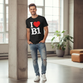 B1 - T-Shirt - I Heart B1 Design - Birmingham City Centre | Broad Street | Westside | Jewellery Quarter