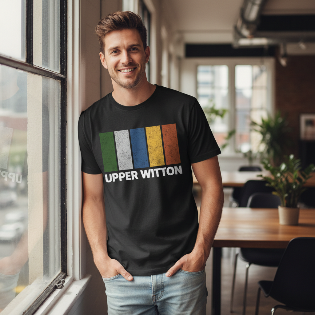 Upper Witton - T-Shirt - Colour Block Design