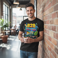 Selly Oak - T-Shirt - Playful Neon Vibe Design