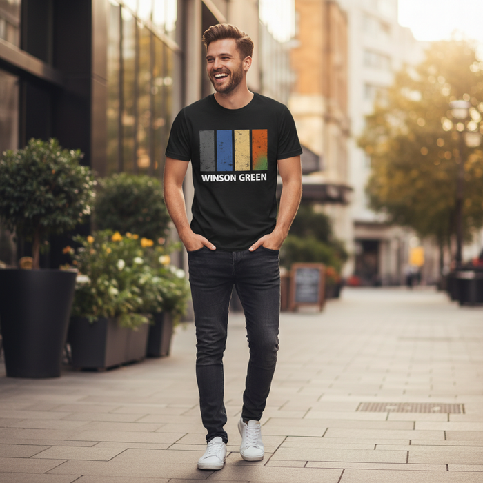 Winson Green - T-Shirt - Colour Block Design