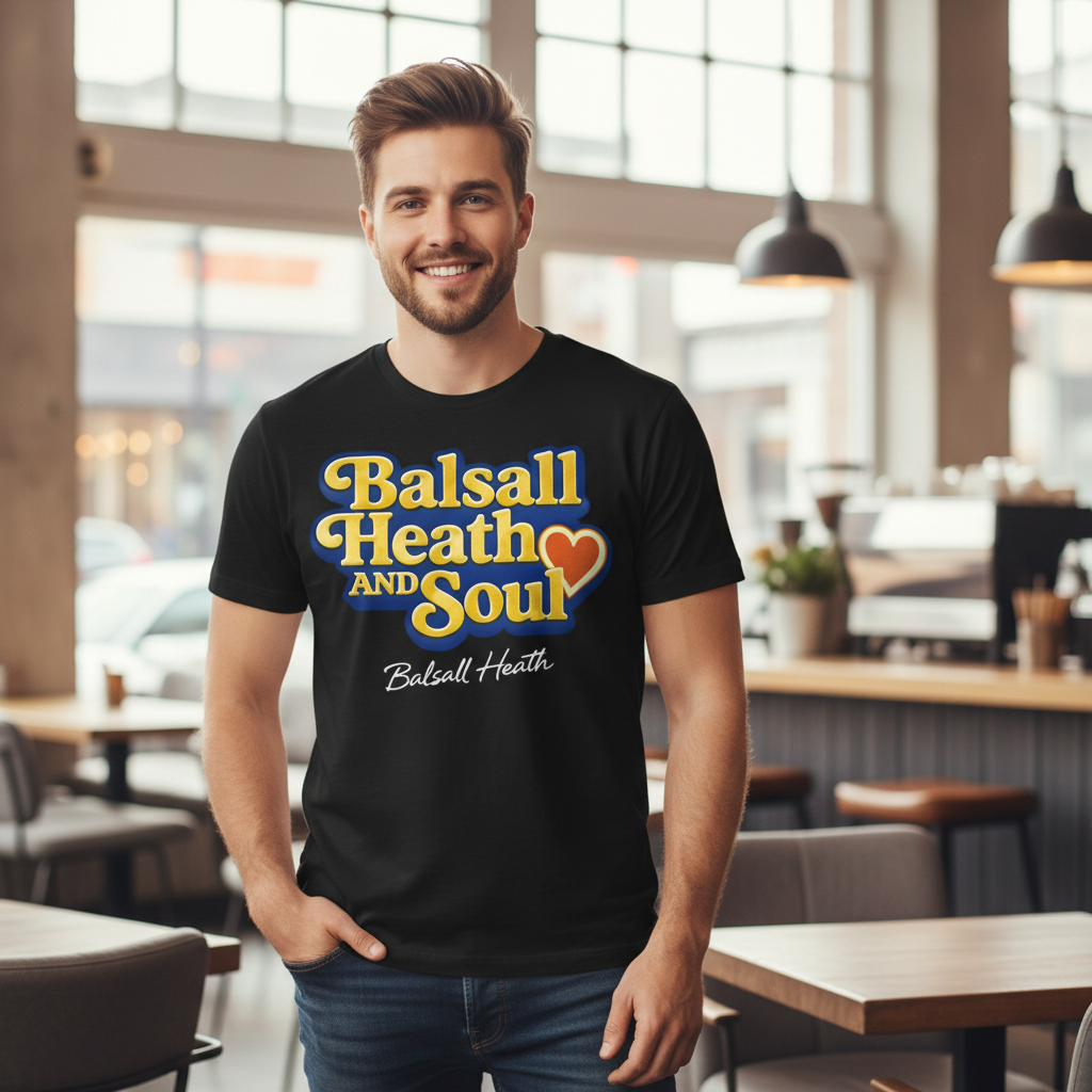 Balsall Heath - T-Shirt - Loud Local Love Design