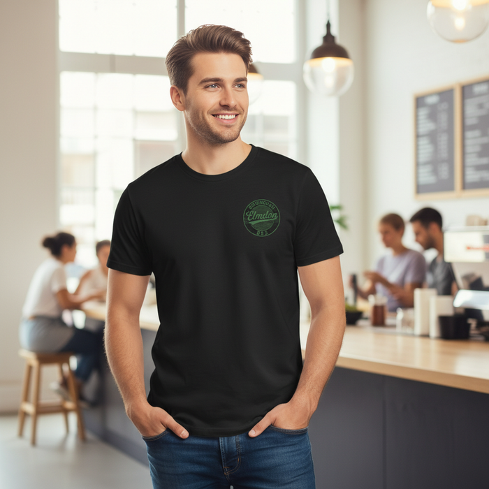 Elmdon - T-Shirt - B92 Vintage Stamp Design