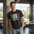 Forhill - T-Shirt - Colour Block Design