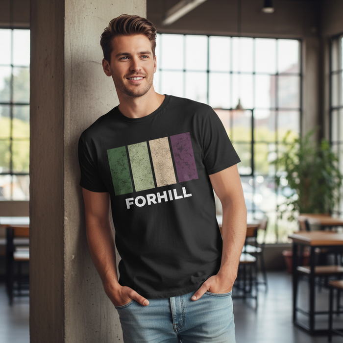 Forhill - T-Shirt - Colour Block Design