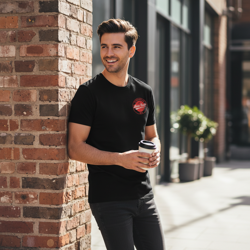 Alum Rock - T-Shirt - B8 Vintage Stamp Design