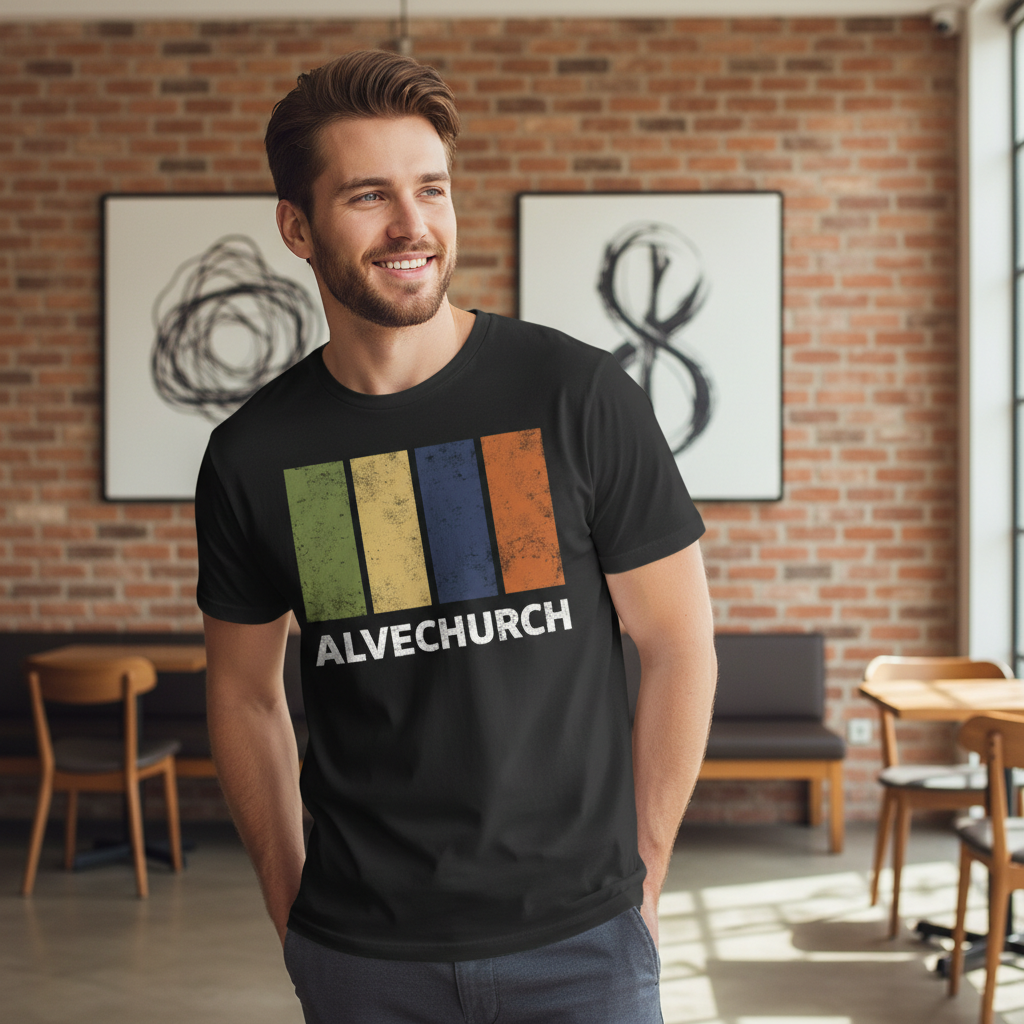 Alvechurch - T-Shirt - Colour Block Design
