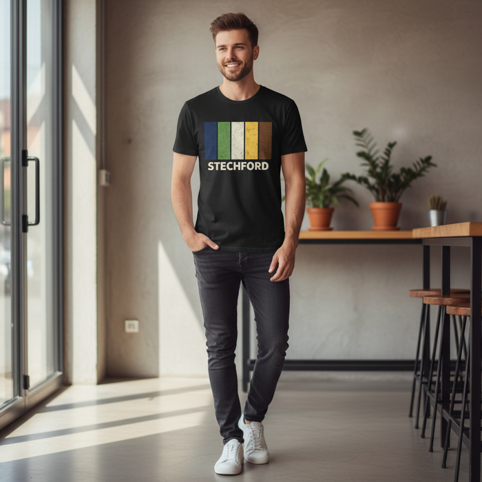 Stechford - T-Shirt - Colour Block Design