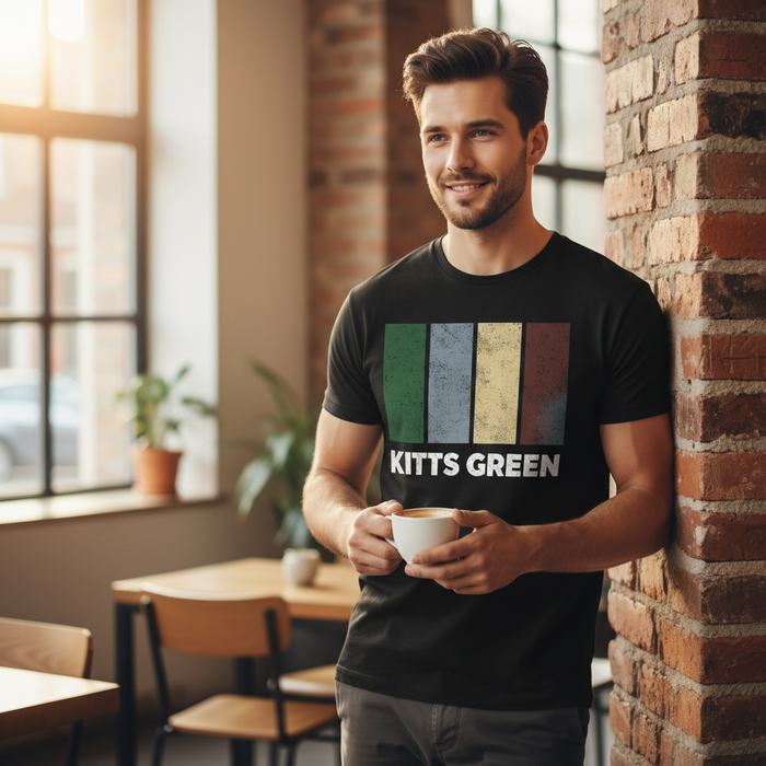 Kitts green - T-Shirt - Colour Block Design