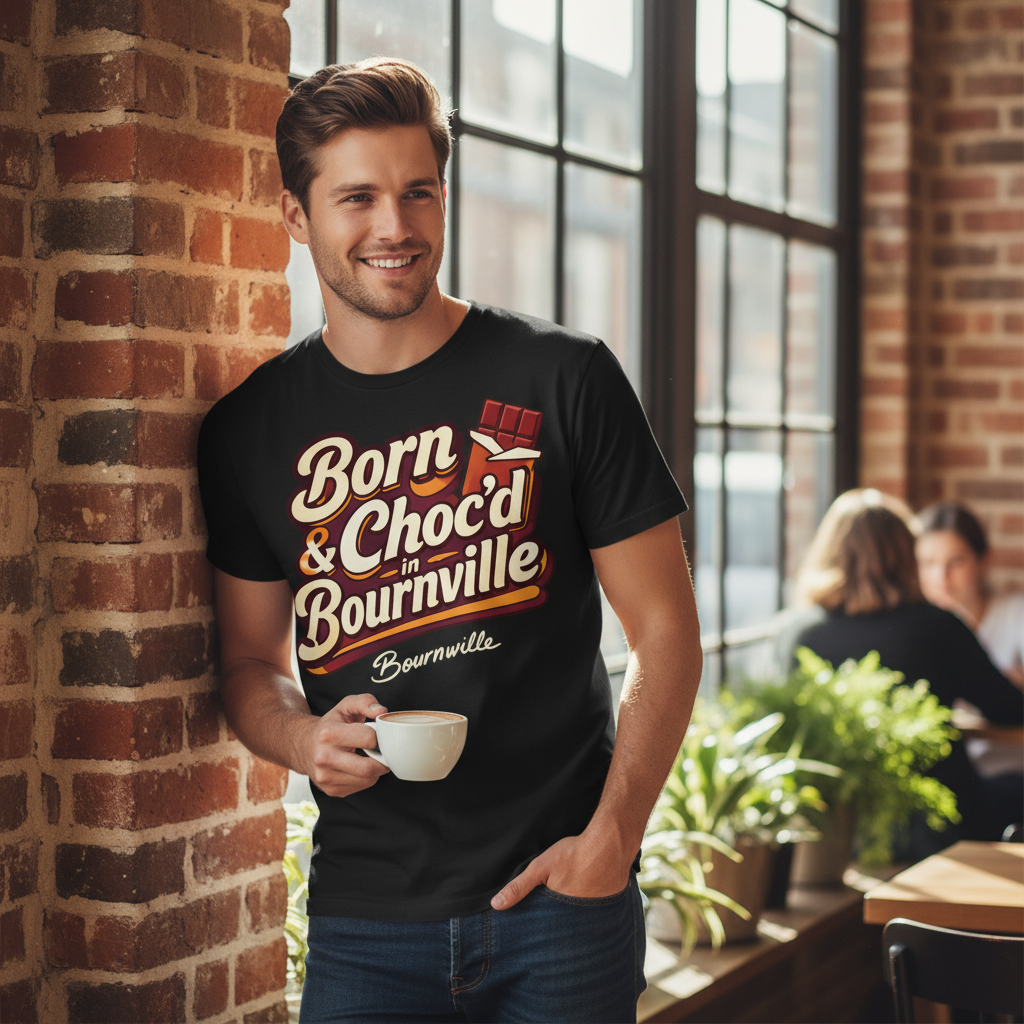 Bournville - T-Shirt - Loud Local Love Design