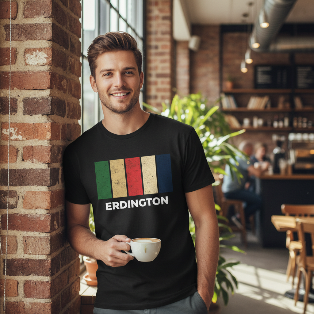 Erdington - T-Shirt - Colour Block Design