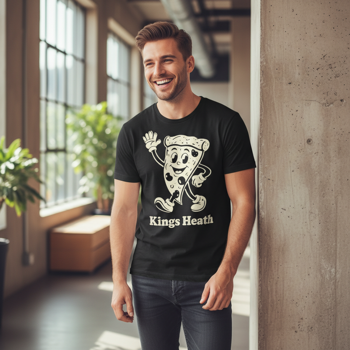 Kings Heath - T-Shirt -  - Pizza Slice